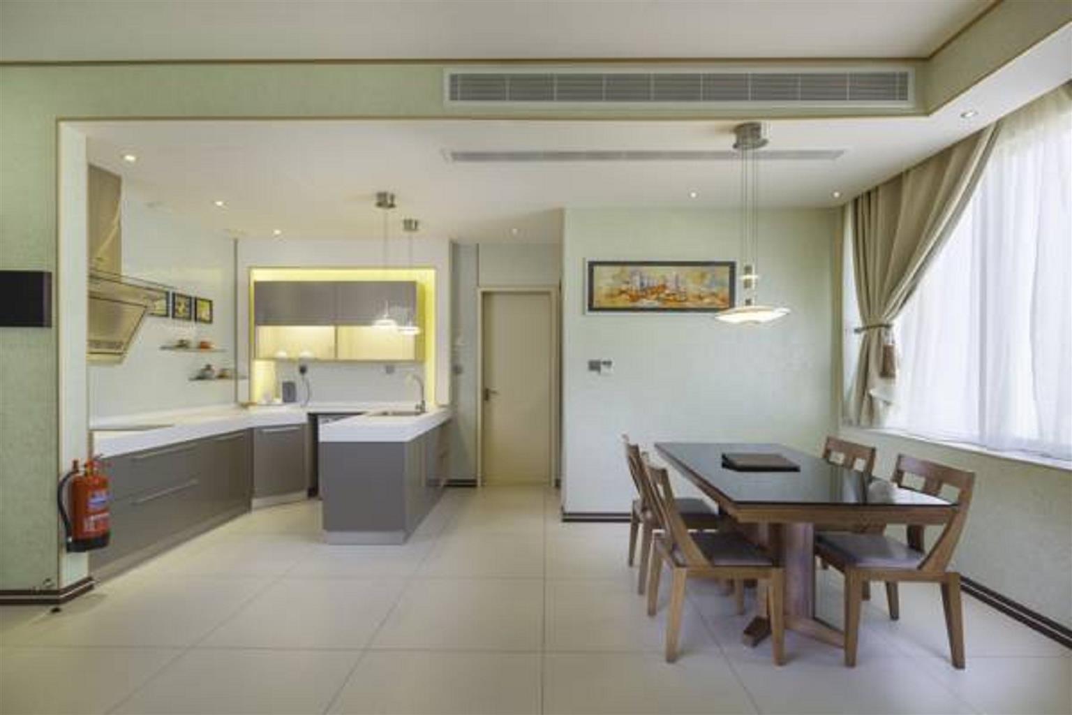 Al Ahsa Grand Serviced Apartment Al-Hofuf Exterior photo A modern kitchen